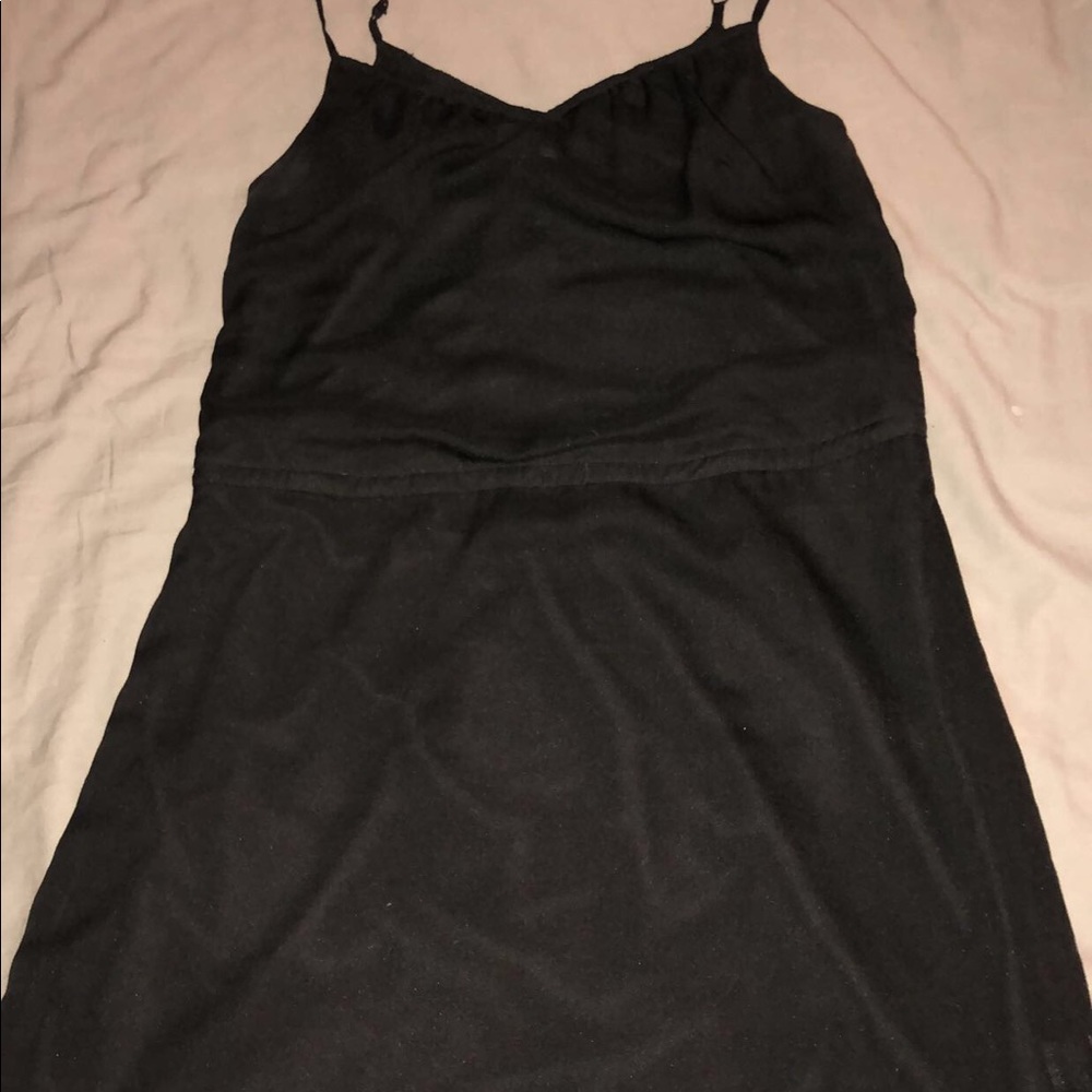 Simple black dress